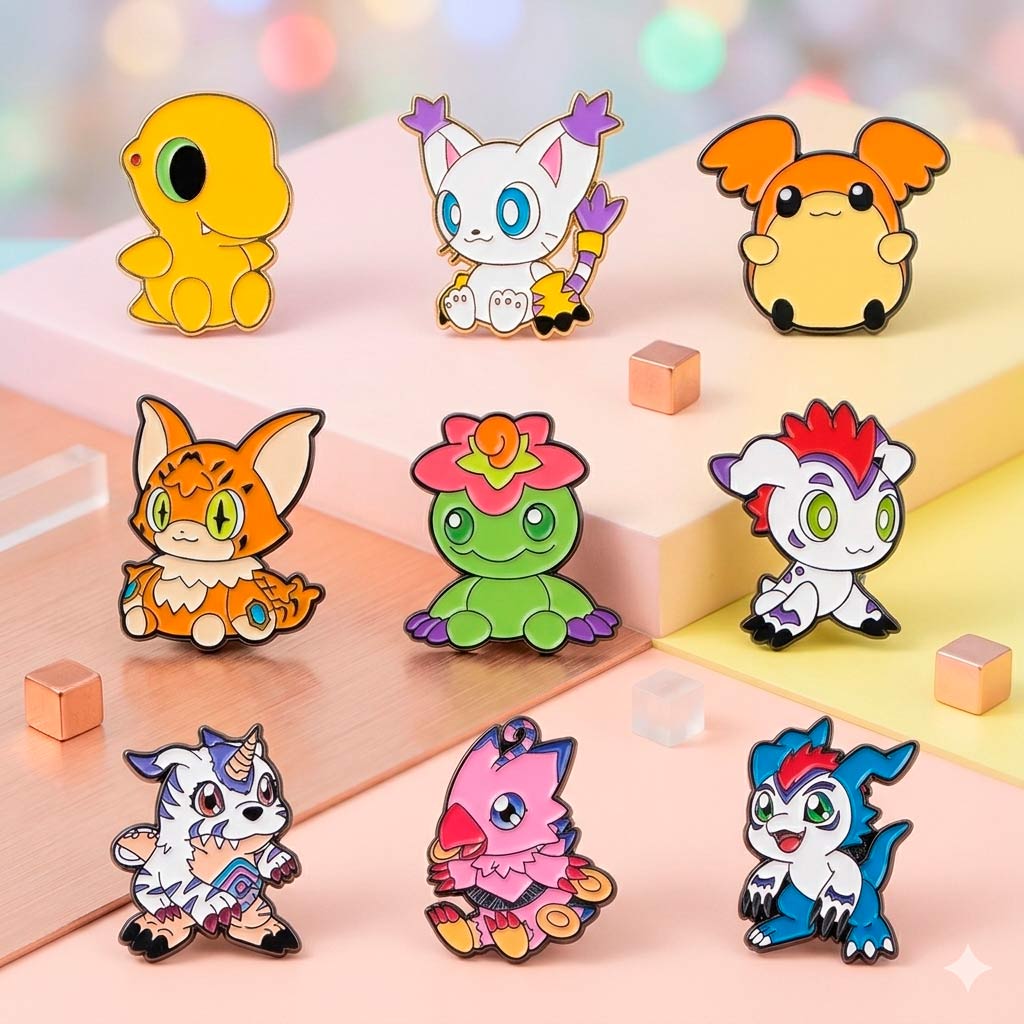 Pines o Broches Figura Anime Modelo Pokemon Babies - c/u